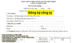 đăng ký công ty