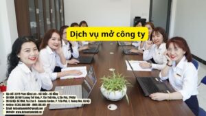 dịch vụ mở công ty