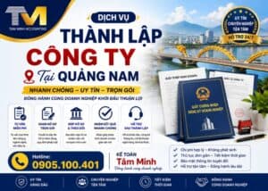 dịch vụ thành lập công ty tại Quảng Nam