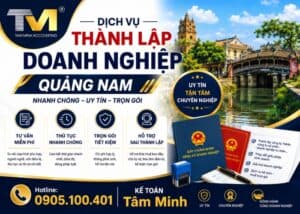 dịch vụ thành lập doanh nghiệp Quảng Nam
