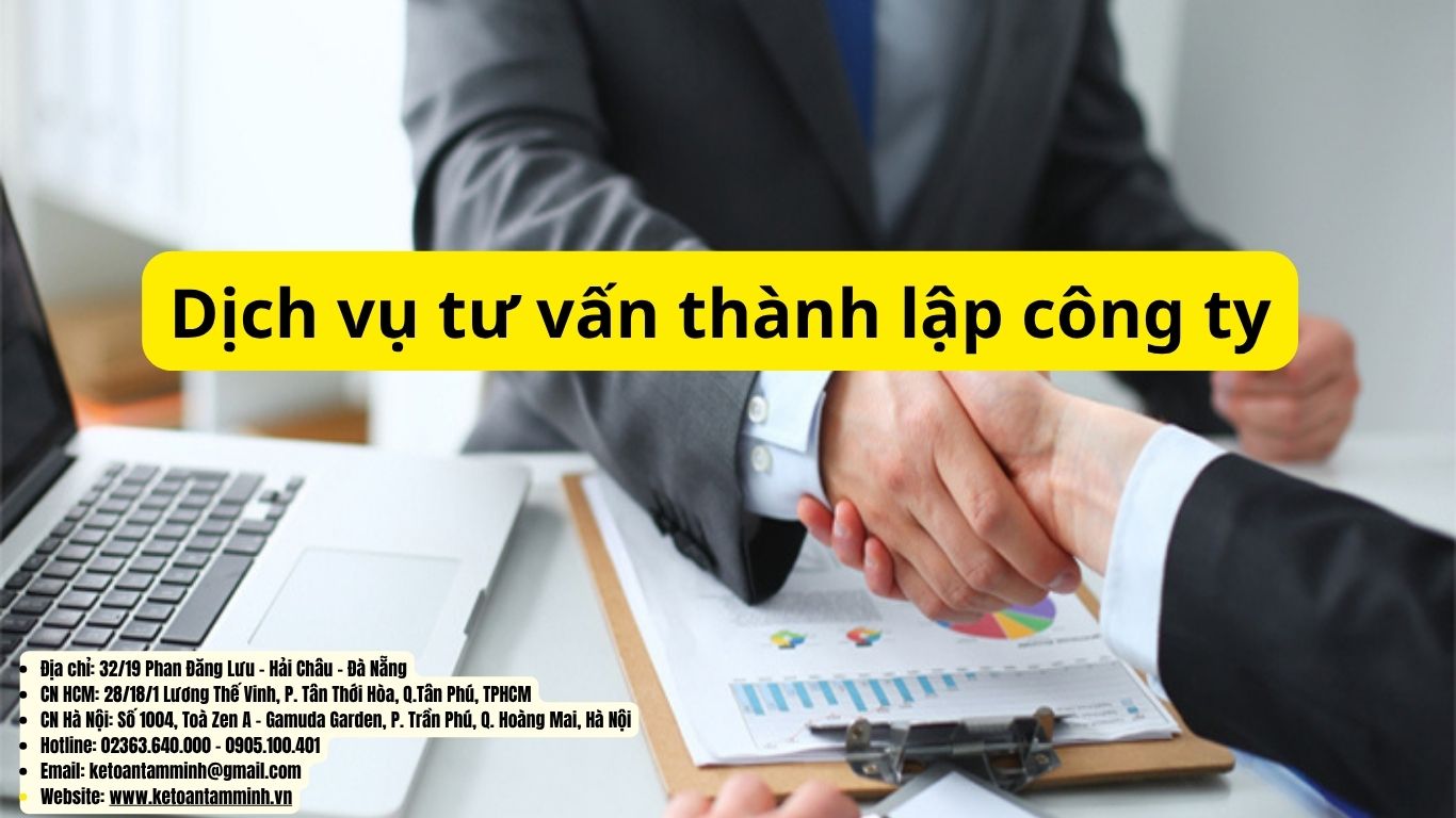 dịch vụ tư vấn thành lập công ty