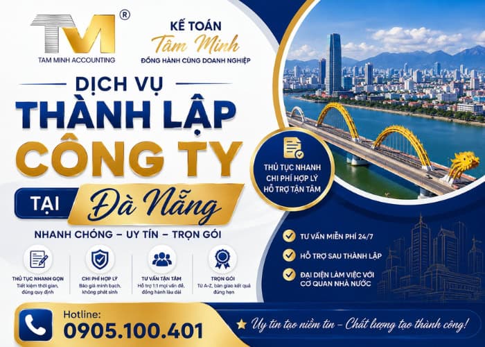 dịch vụ thành lập công ty Đà Nẵng