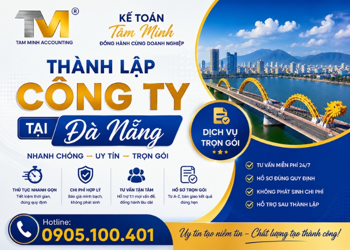 thành lập công ty Đà Nẵng