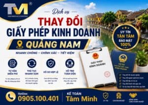 thay đổi giấy phép kinh doanh Quảng Nam